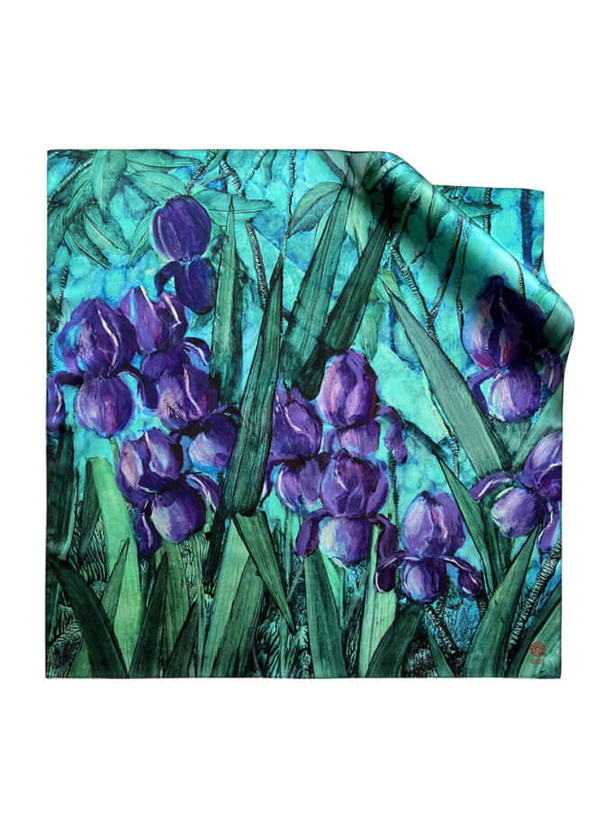 Херсонський музей: шовкова хустка Іриси OLIZ (OL_021)