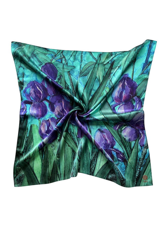 Херсонський музей: шовкова хустка Іриси OLIZ (OL_021)