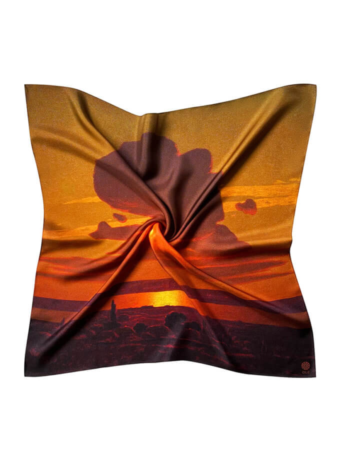 UNITED24&OLIZ: шовкова хустка Архип Куїнджі OLIZ (OL_016)