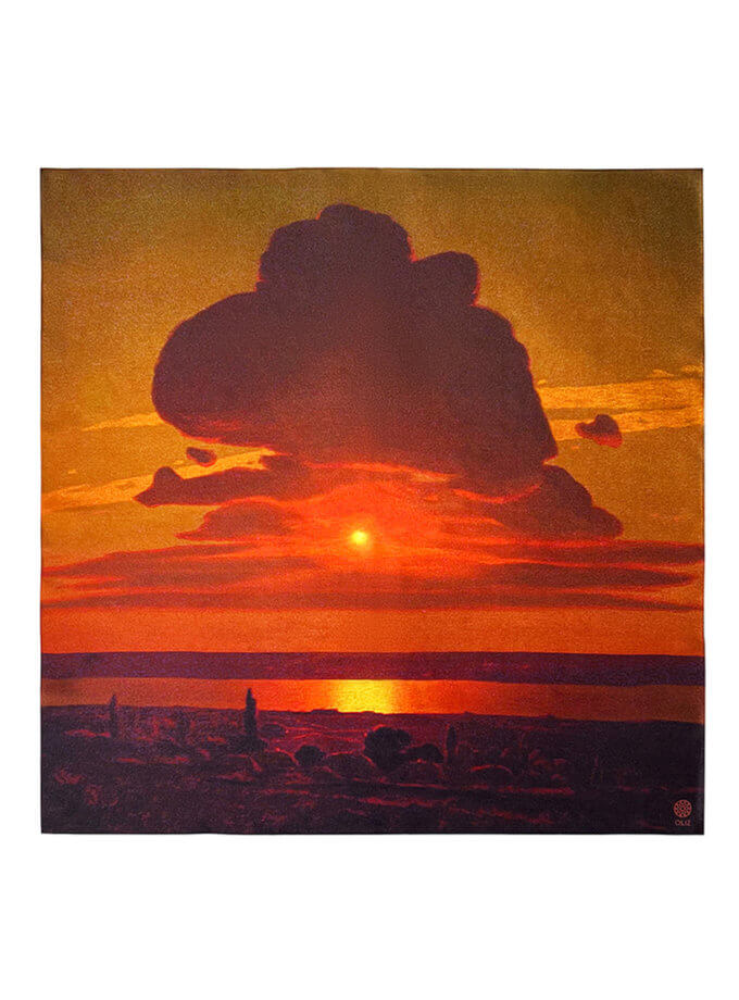 UNITED24&OLIZ: шовкова хустка Архип Куїнджі OLIZ (OL_016)