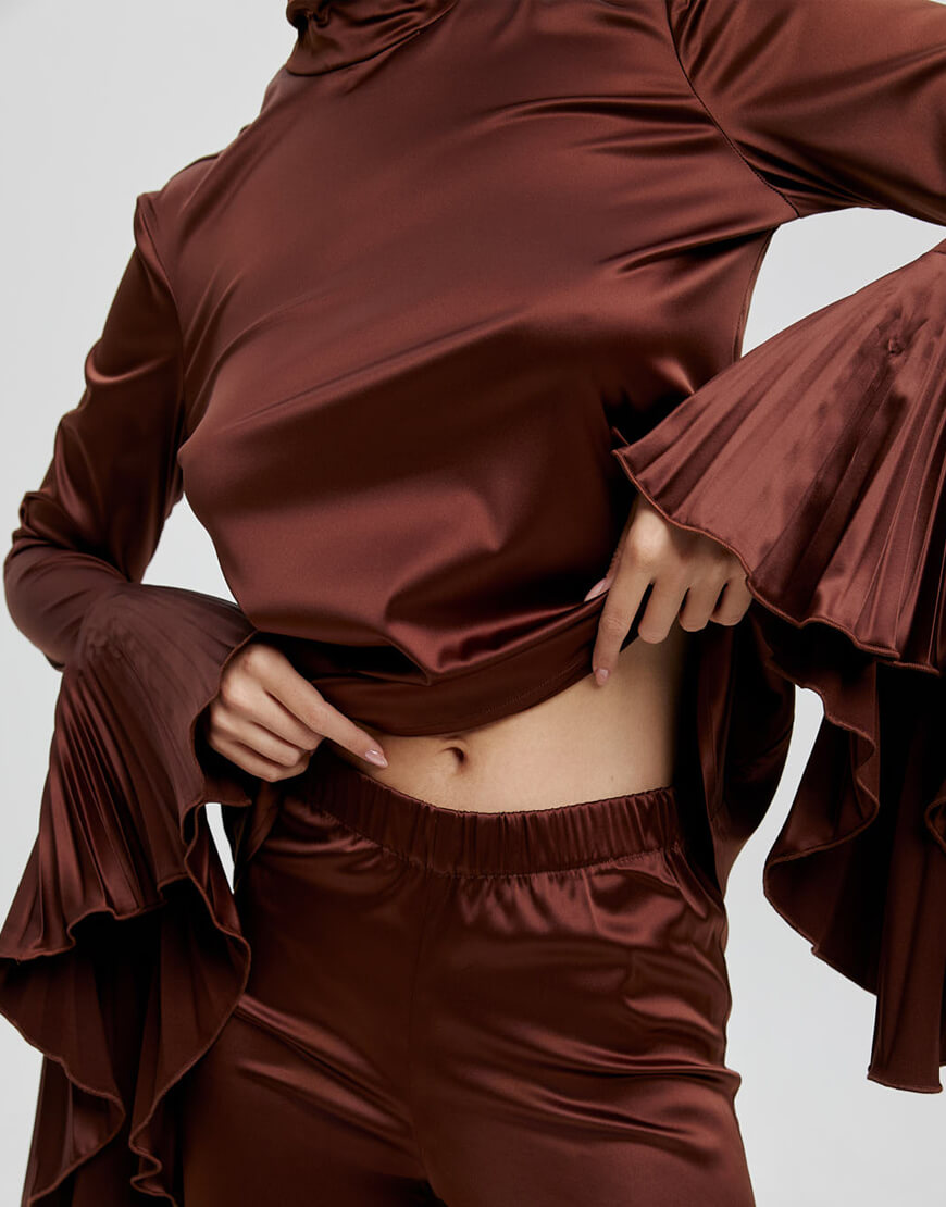 3 Костюм з блузою та штанами з віскози THE ESSENCE (ESSNC_TE-22) - фото 5