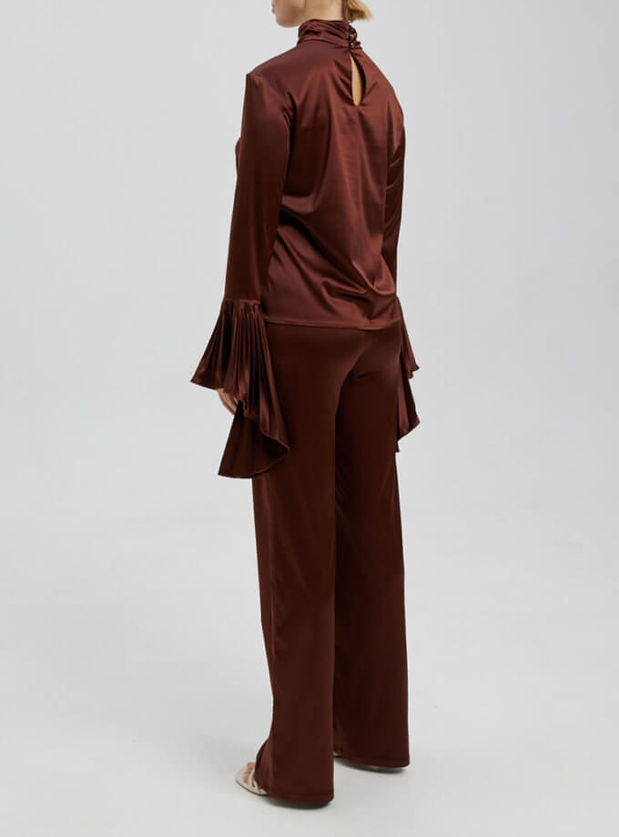 Костюм з блузою та штанами з віскози THE ESSENCE (ESSNC_TE-22)