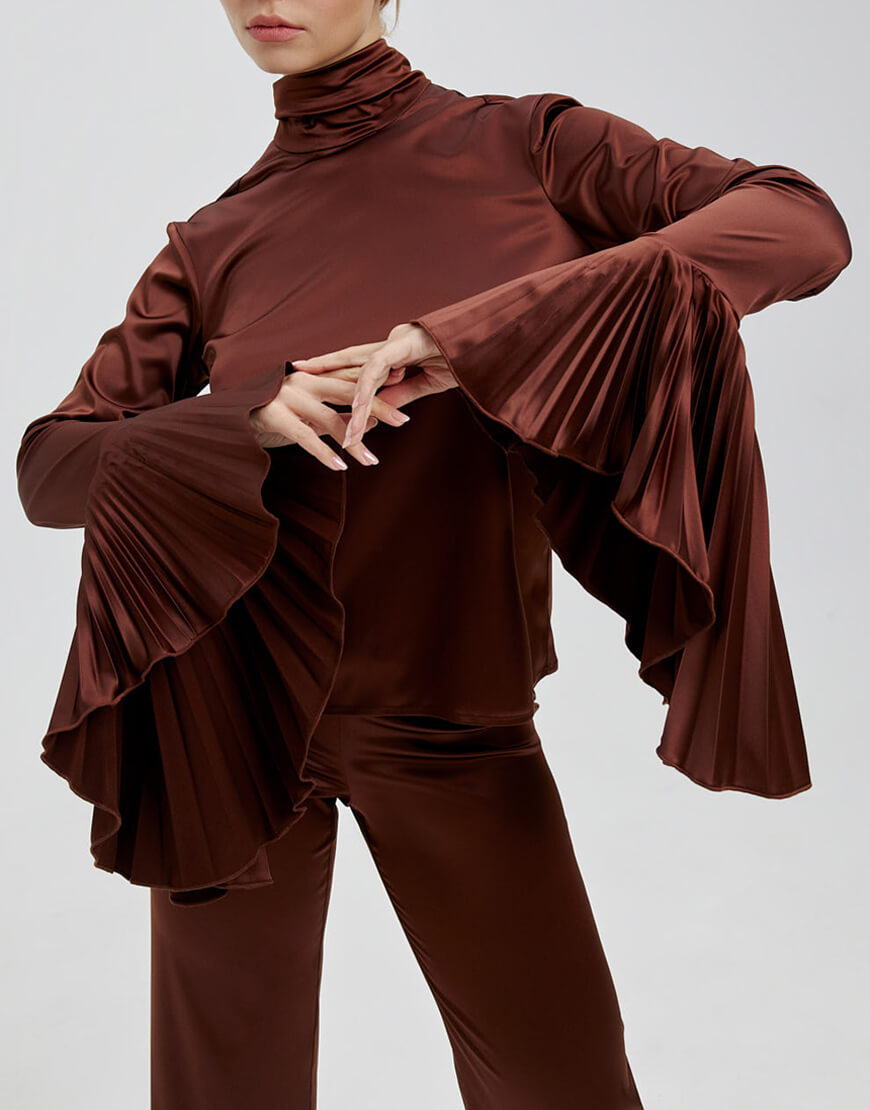 6 Костюм з блузою та штанами з віскози THE ESSENCE (ESSNC_TE-22) - фото 6