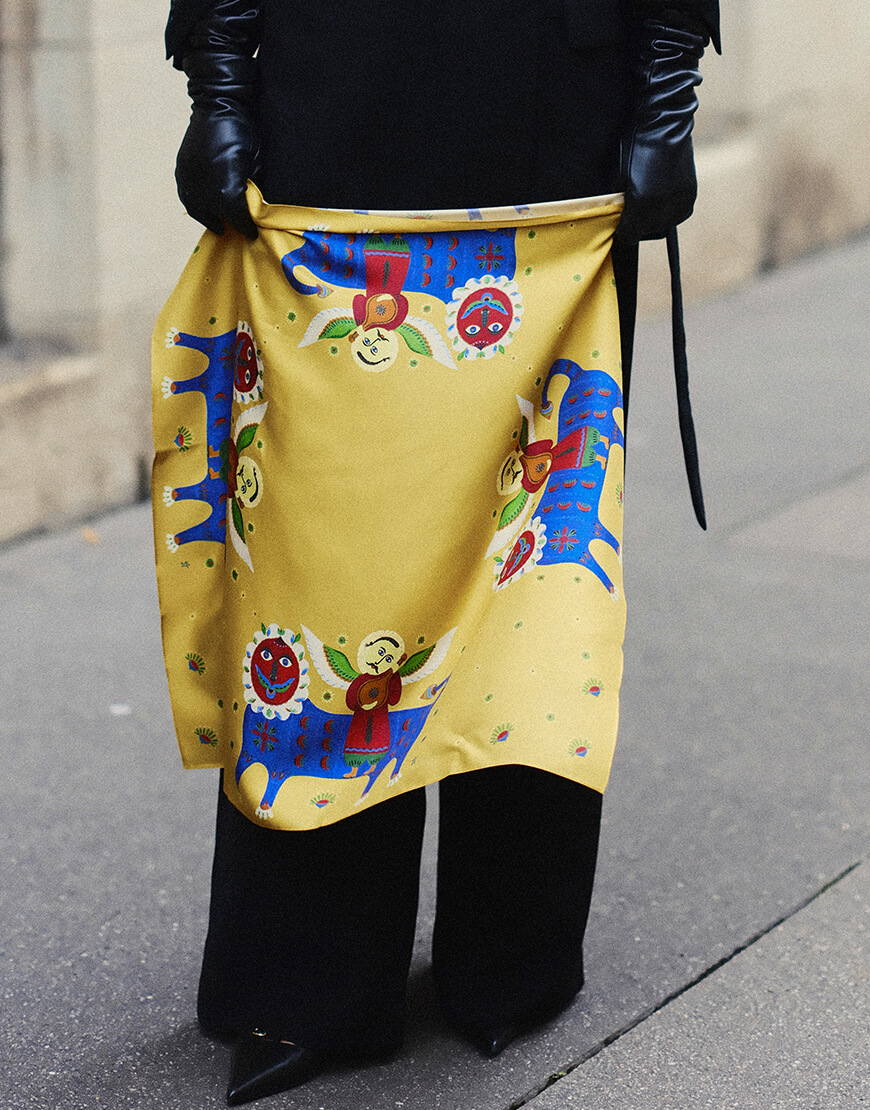 angel3 Шовкова хустка Ангел OLIZ (OL_064) - фото 7