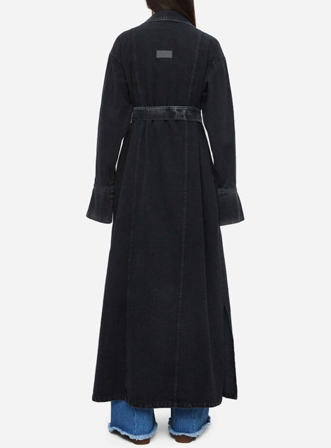 Плащ джинсовий MATCH DENIM (MTCH_SP23-COAT-BLACK-OS)