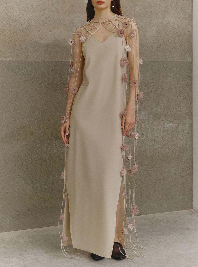 Сукня на бретелях OUN (OUN_S-SS23-17-BASIC-DRESS)