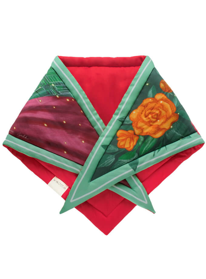 Утеплена хустка Курбас NESAMOVYTO (NST_OBLK2)