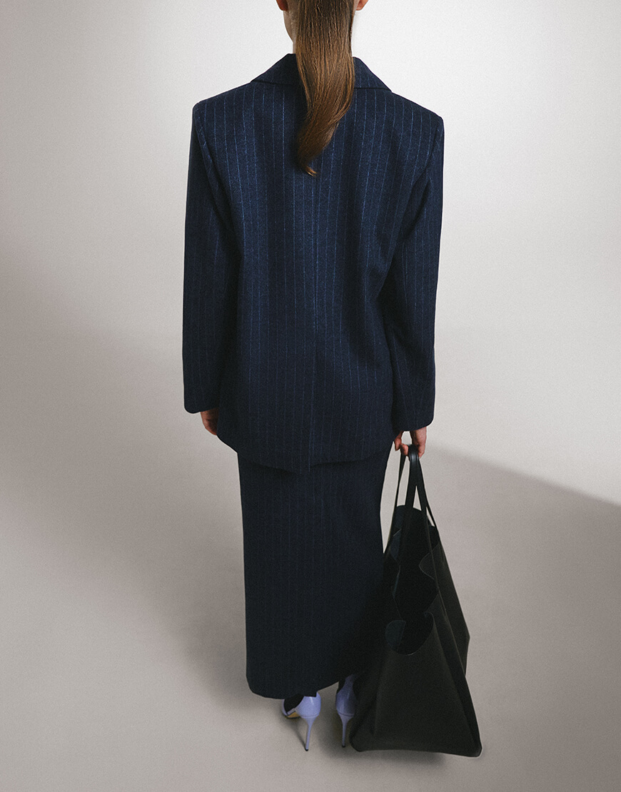 nicolenavy3 Спідниця Nicole темно-синя у смужку MY x MY (MC_MY34123) - фото 3