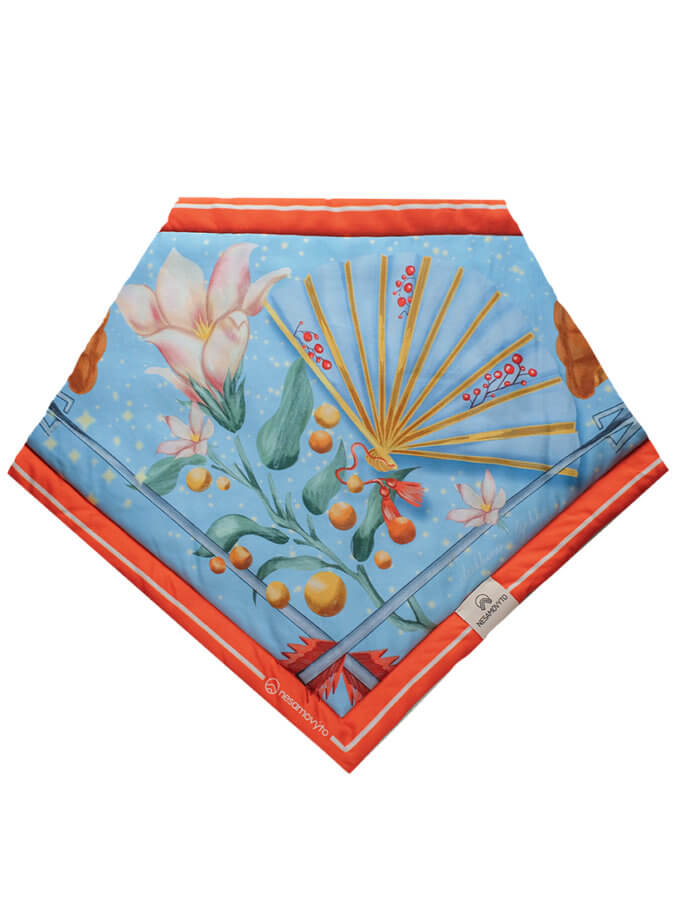 Утеплена хустка Крушельницька NESAMOVYTO (NST_OBSK2)