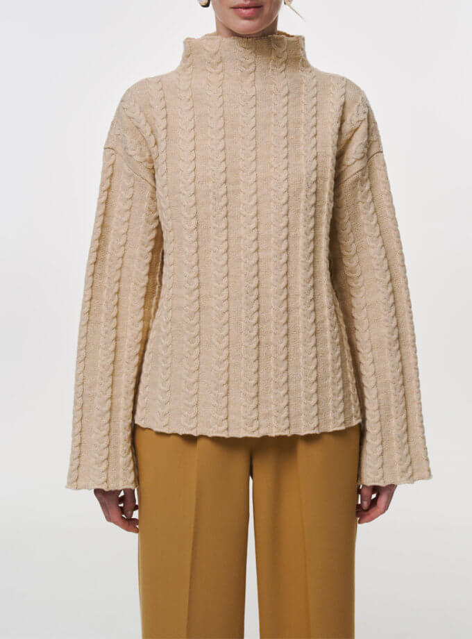 Светр KOSY бежевий J.D.WOOL (JDW_J.D.2790)