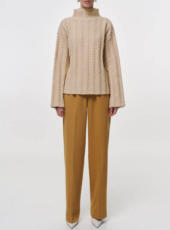 Светр KOSY бежевий J.D.WOOL (JDW_J.D.2790)