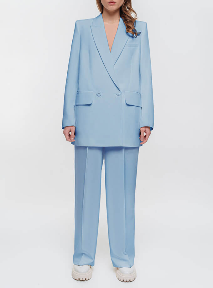 Штани палаццо блакитні MAGNETIC (MGN_1776LB)