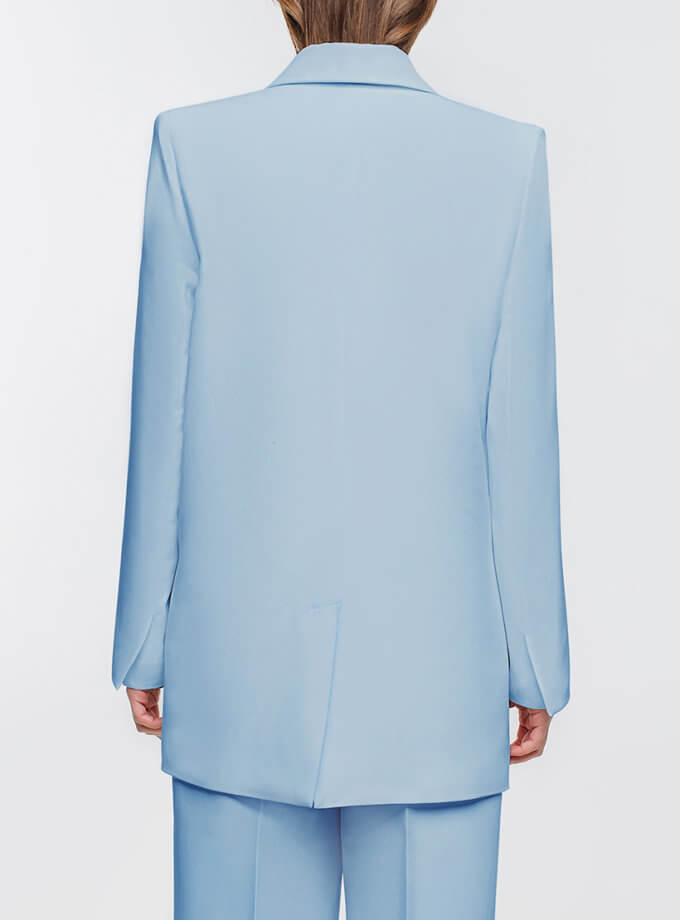 Oversize піджак блакитний MAGNETIC (MGN_1812LB)