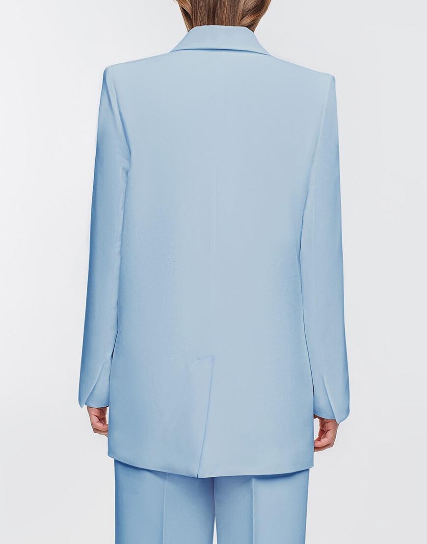 bluejack2 Oversize піджак блакитний MAGNETIC (MGN_1812LB) - фото 2