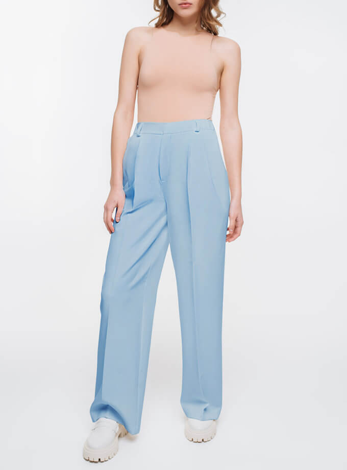 Штани палаццо блакитні MAGNETIC (MGN_1776LB)