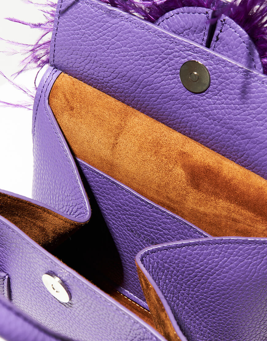 minipurple1 Сумка Gracia Mini (VS_v1103-15011) - фото 3