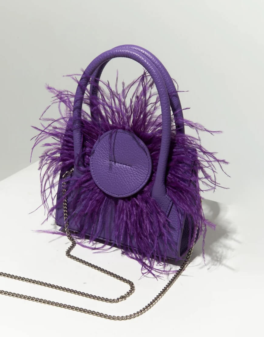 minipurple3 Сумка Gracia Mini (VS_v1103-15011) - фото 2