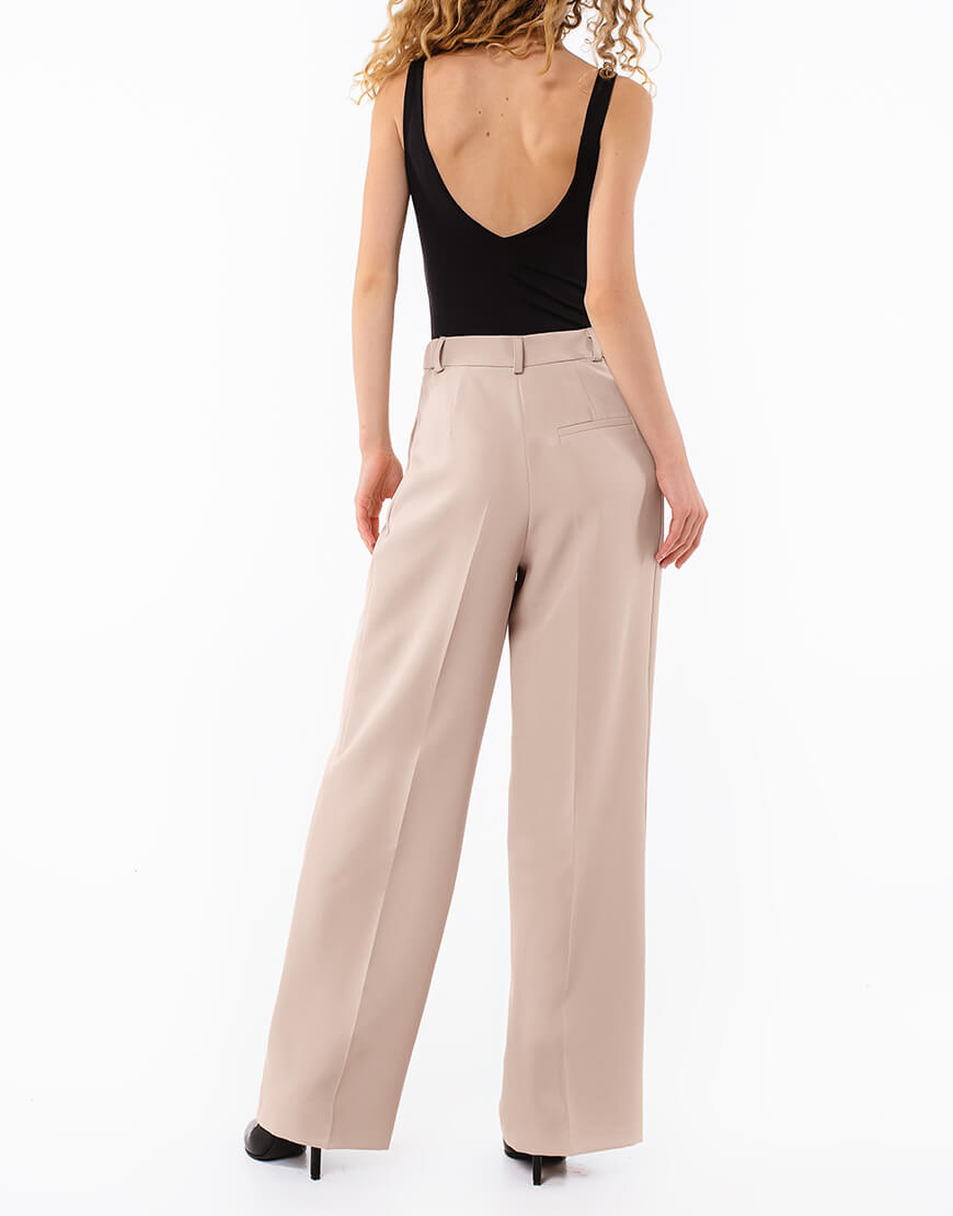 sandpants1 Штани палаццо пісочні MAGNETIC (MGN_1776SD) - фото 2