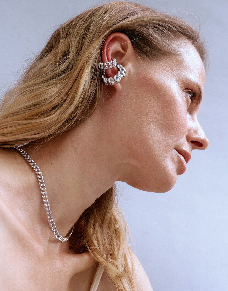 image_123650291 (2) Каф-каблучка Puffy RIMMART JEWELRY (RAJ_RRApl-042-1-1) - фото 2