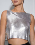 Топ Сталевий сплеск срібний ROSCA (RSC_Metal-top-1)