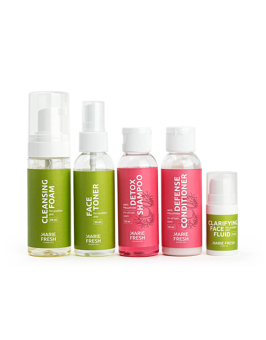 tsps-3-5 (1) Дорожній набір Marie Fresh для проблемної шкіри MARIE FRESH COSMETICS (MRFC_tsps-3-5)