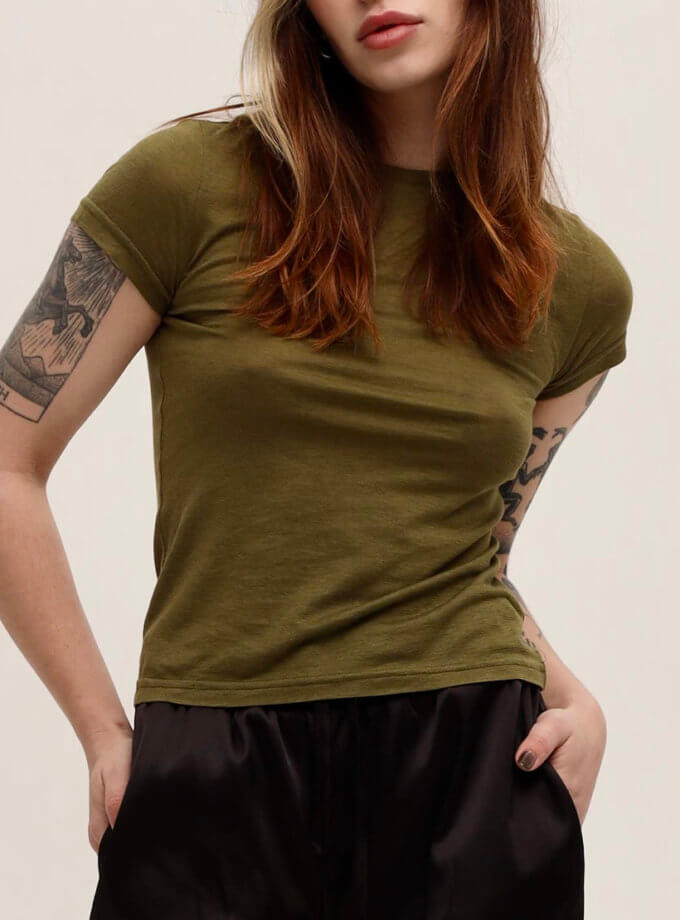 Футболка зелена NOMA STUDIO (NOMA_22024)