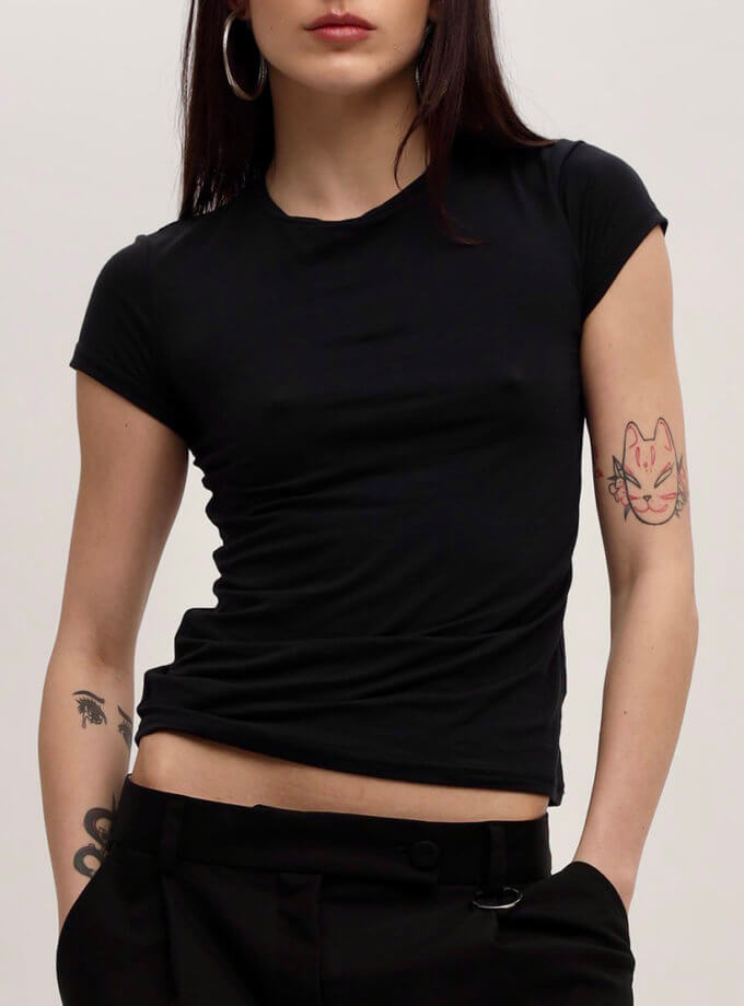 Футболка чорна NOMA STUDIO (NOMA_122024)