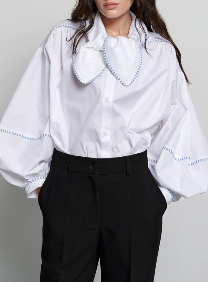 Об'ємна блуза ANNA YAKOVENKO (AY_3757)