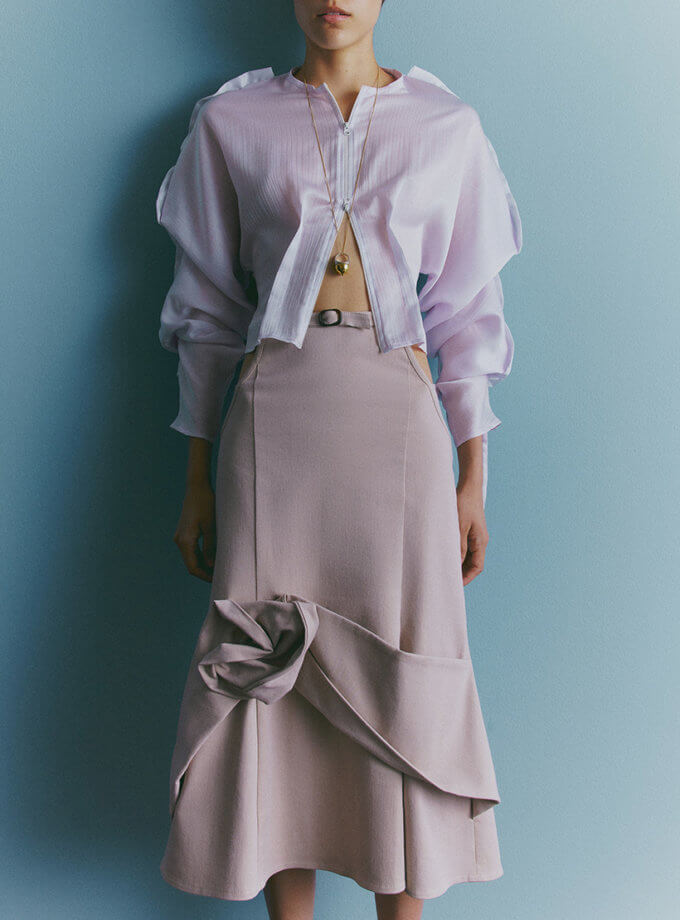 Спідниця з декором OUN (oun_ss24-08)