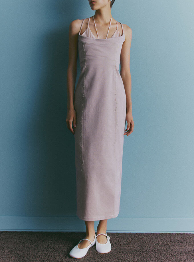 Сукня на бретелях OUN (oun_ss24-14)