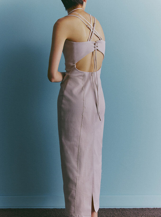 Сукня на бретелях OUN (oun_ss24-14)