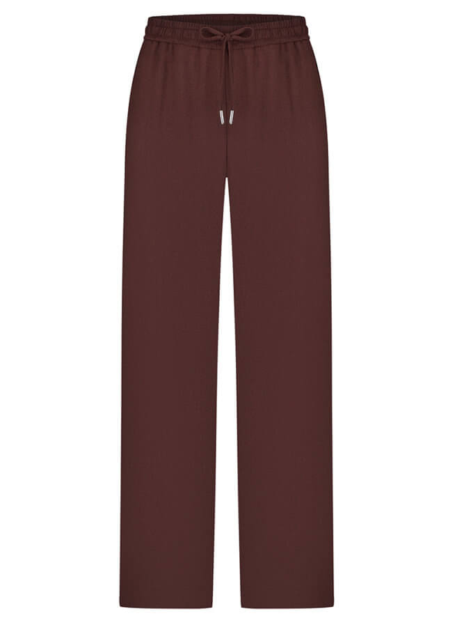 Льняні штани CHALETY (CHLT_Amalfi_Pants_ Chocolate) - фото 11