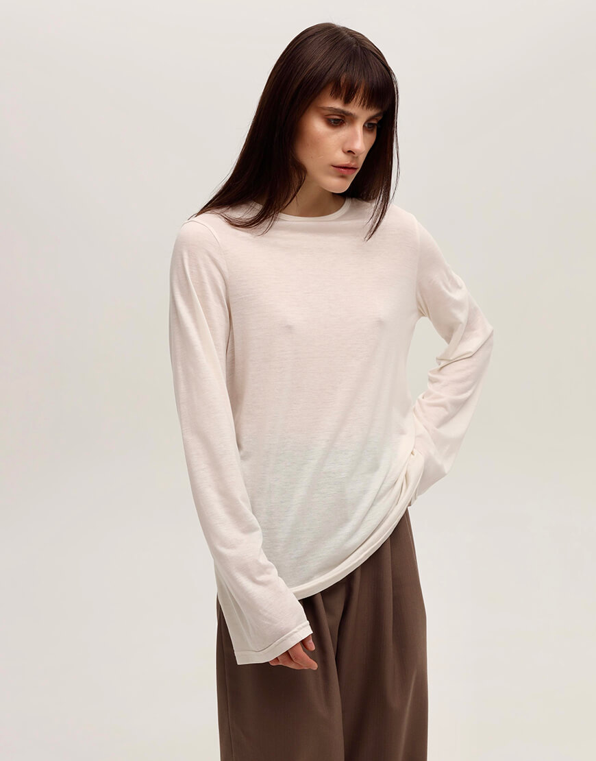 IMG_2387 Лонг білий NOMA STUDIO (NOMA_ 32024) - фото 7