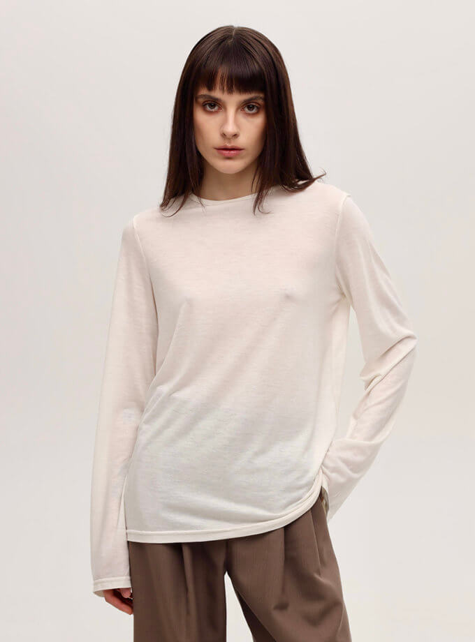 Лонг білий NOMA STUDIO (NOMA_ 32024)