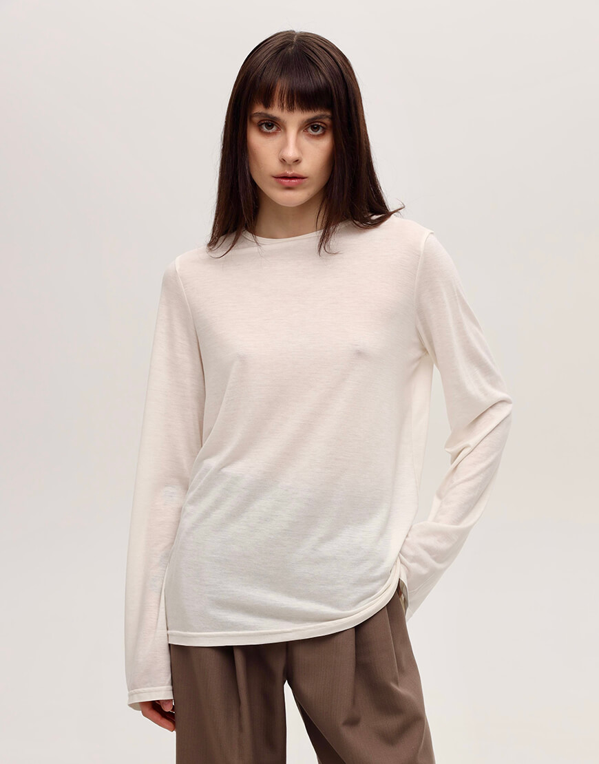 IMG_2392 Лонг білий NOMA STUDIO (NOMA_ 32024) - фото 2