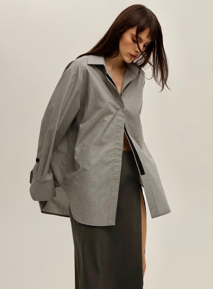 Сорочка сіра NOMA STUDIO (NOMA_ 72024)