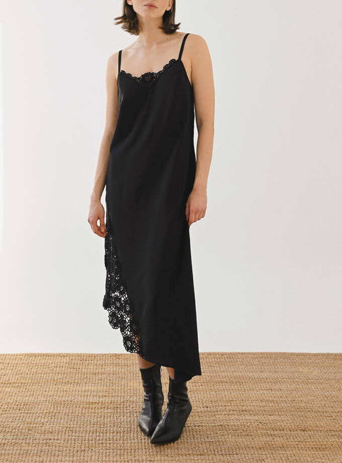 Сукня Flowers - Black NYNI (NN_096-100-01-1_kapsula)