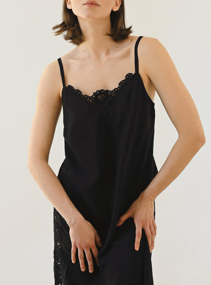 Сукня Flowers - Black NYNI (NN_096-100-01-1_kapsula)