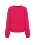 Джемпер з круглою горловиною FIORE BIANCO (FB_1811_fuchsia)