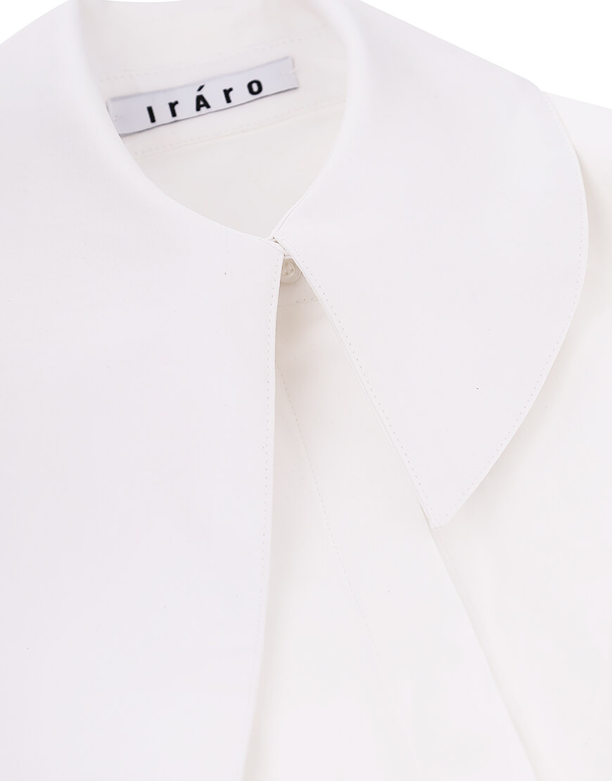 IMG_9062 Сорочка з асиметричним коміром IRARO (IR_SS24_WS_014) - фото 4