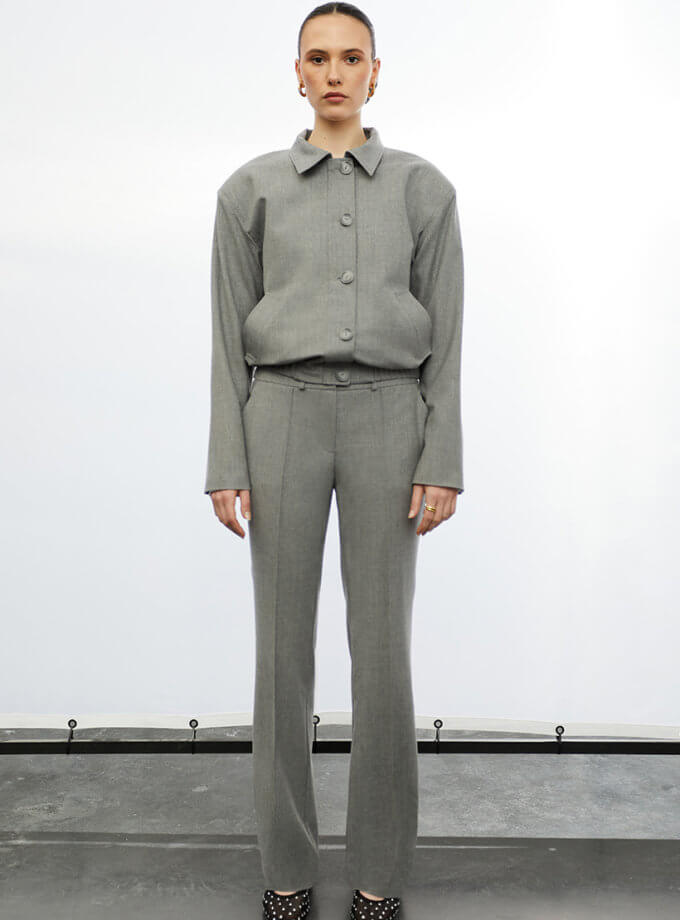 Сірий бомбер IRARO (IR_SS24_BG_005)