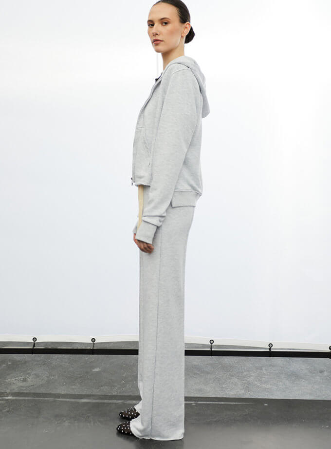 Кофта з бавовняної суміші з капюшоном IRARO (IR_SS24_HJ_011)