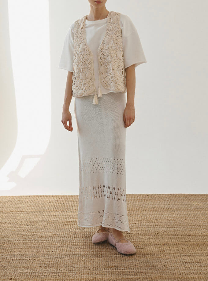 Спідниця Sensual maxi - Milk NYNI (NN_003-900_kapsula)