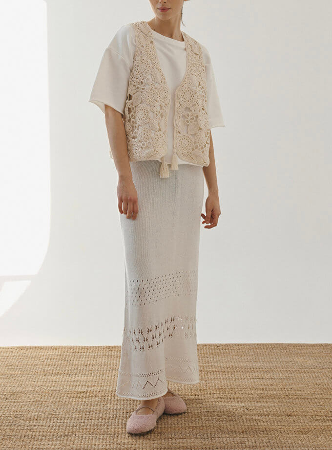 Спідниця Sensual maxi - Milk NYNI (NN_003-900_kapsula)