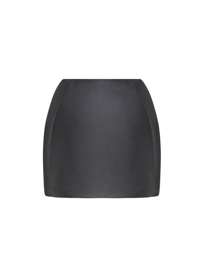 Шкіряна спідниця WILD HEARTS (WH_skrtlthr-blc023)