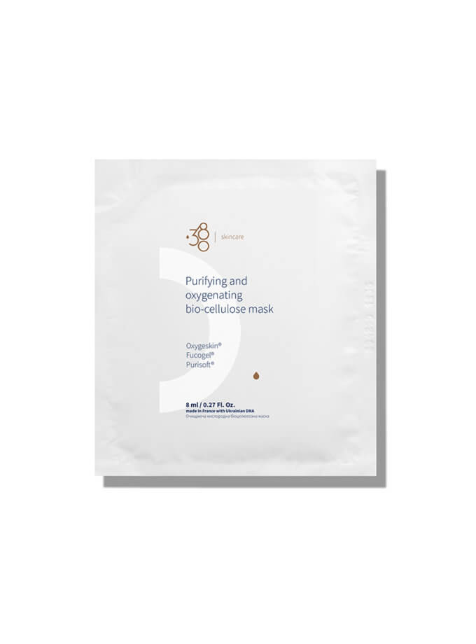 Purifying & Oxygeating – очищаюча кислородна біоцелюлозна маска для обличчя 380 SKINCARE (SC_332312FF15)