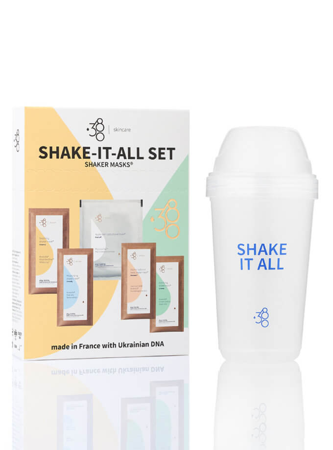 Shake-It-All Set – набір масок серії shaker mask 380 SKINCARE (SC_33231FFS1718192021S3)