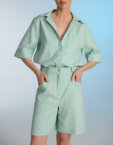 Костюм шорти та сорочка м'ятного кольору THE ESSENCE (ESSENCE_TE24-24)