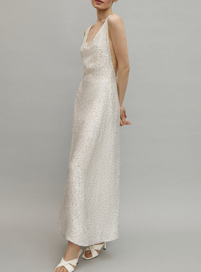 Сукня максі з відкритою спиною THE ESSENCE (ESSENCE_TE24-20)