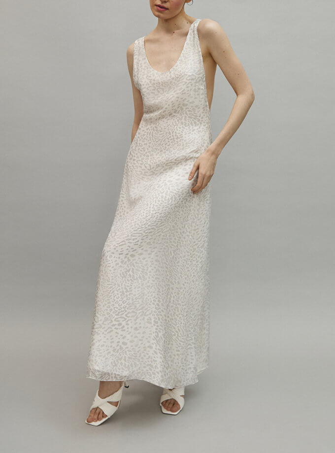 Сукня максі з відкритою спиною THE ESSENCE (ESSENCE_TE24-20)